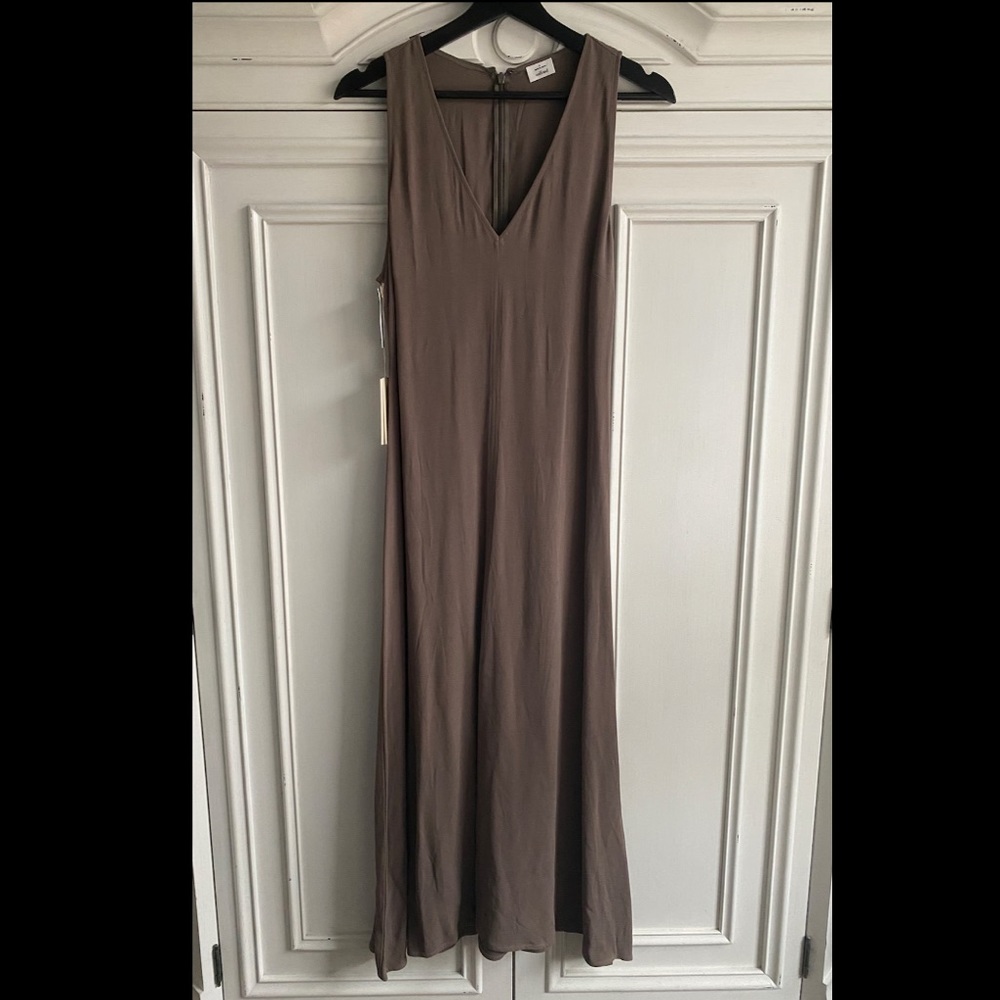 Wilfred Cataphore Dress Earl Grey Size 8 Aritzia
